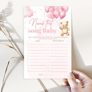 Ours en Teddy rose Nom de la chanson jeu de baby s