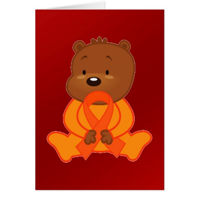 Ours et ruban de nounours "comptant jours" (Devant)