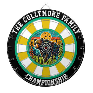 Ours grizzli forestier avec cible