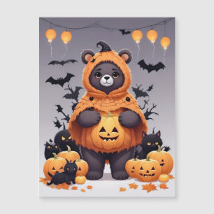 Ours Halloween Mignon Adorable Drôle Animal Magie