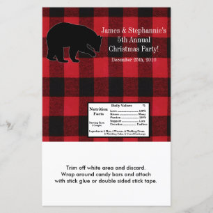 Ours Noir Plaid Rouge Gratuit de Hershey