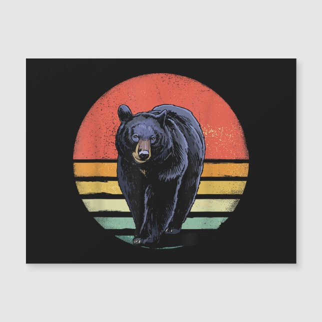 Ours noir Vintage (Devant)
