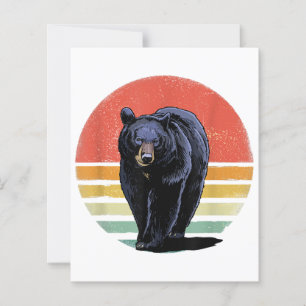 Ours noir Vintage