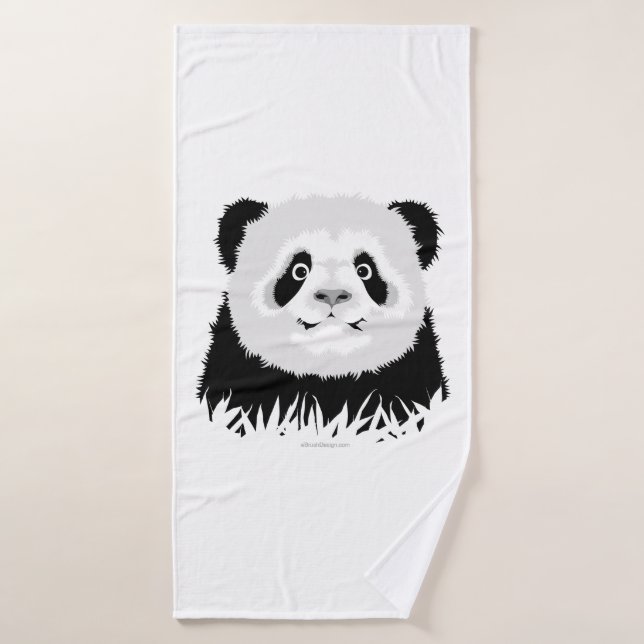 Ours Panda (Serviette de bain)