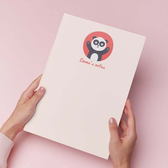 Ours Panda Cute - Bloc-notes pour enfants personna (Créateur téléchargé)