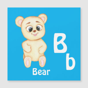 Ours personnaliser ABC : Lettre B - Ajoutez votre