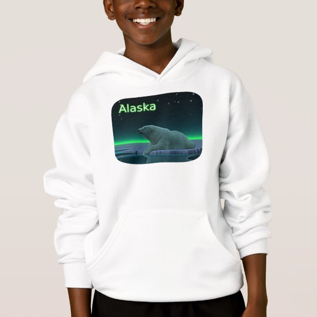 Ours polaire à bord de glace (Devant)