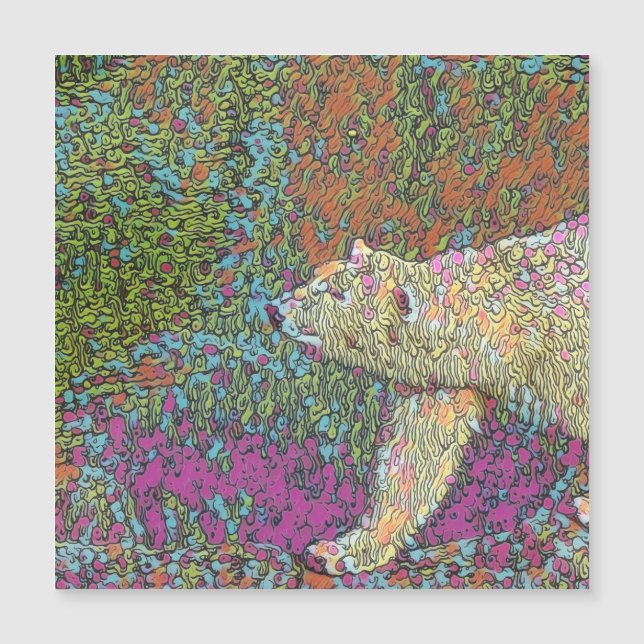Ours polaire Abstrait (Devant)