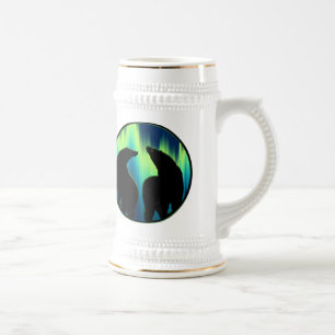 Ours polaire Art Bière Mug Premières nations Ours 