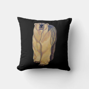 Ours polaire Art Coussin Ours Décor Ours Coussin