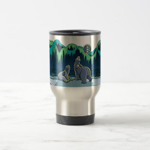 Ours Polaire Art Ours Voyage Mug Ours Polaire Coup