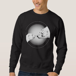 Ours polaire Art Sweatshirt mignonne Baby Ours Che
