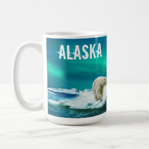 Ours polaire Aurora Borealis Alaska Mug