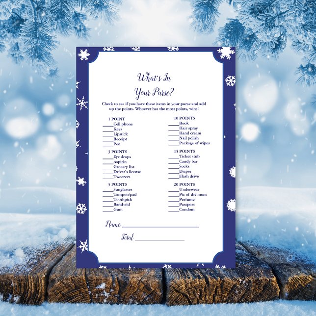 Ours polaire Ce qui est dans votre sac de Baby sho (Créateur téléchargé)