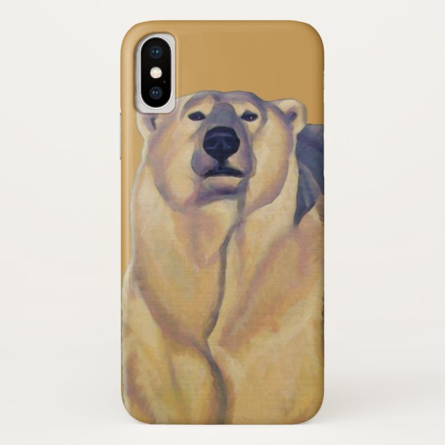Ours polaire coques iphone Faune Art Ours Cadeaux (Dos)
