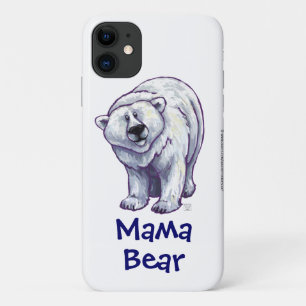 Ours polaire mignonne pour maman Coque-Mate coque 