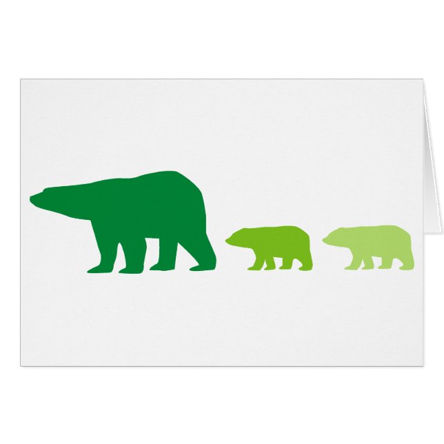 Ours polaire vert (Devant horizontal)