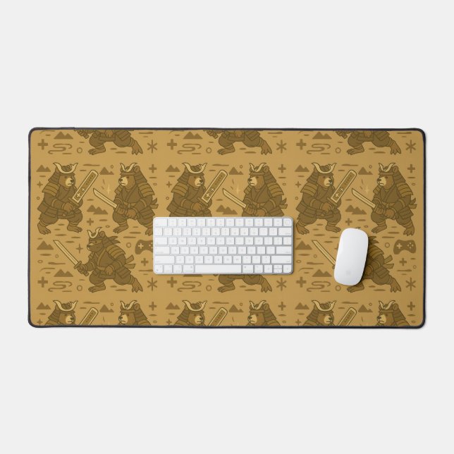 Ours Samouraï avec manette de jeu (Clavier et souris)