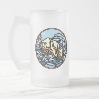 Ours tribal Art Beyrouth Mug Premières nations Our
