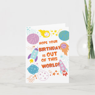 Out Of This World Puns Carte Anniversaire
