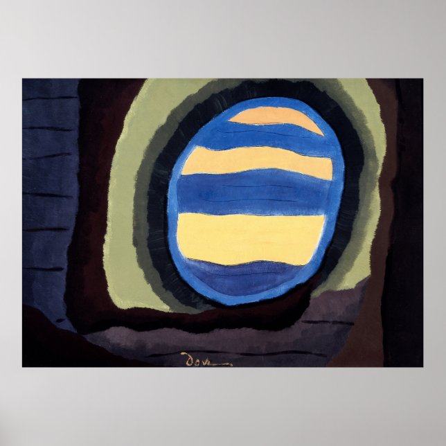 Out the Window par Arthur Dove | Art mural abstrai (Devant)