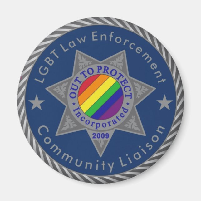 Out To Protect LGBT Liaison Magnet (Devant)
