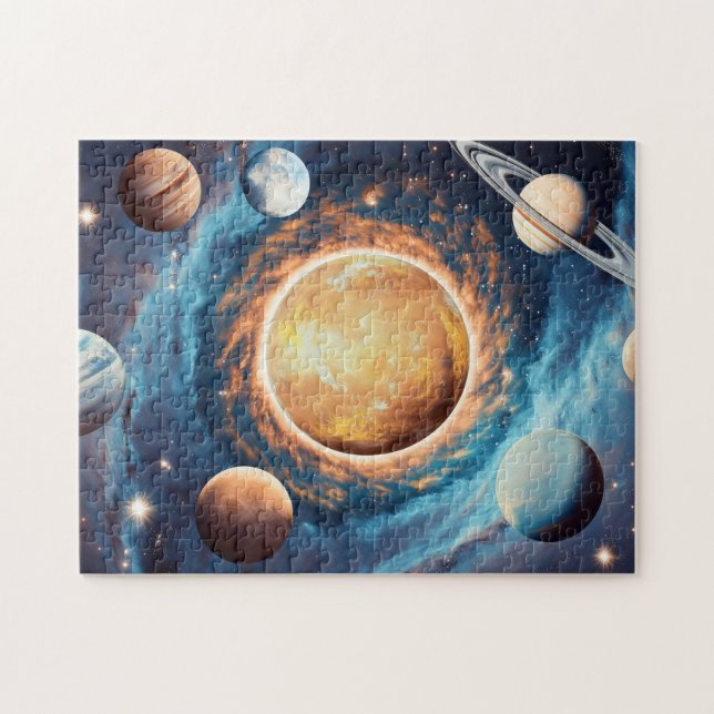 Outerspace Récent Jigsaw Puzzles Espace Esthétique (Horizontal)