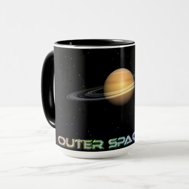 OuterSpaceCafe Saturn Mug (Devant gauche)