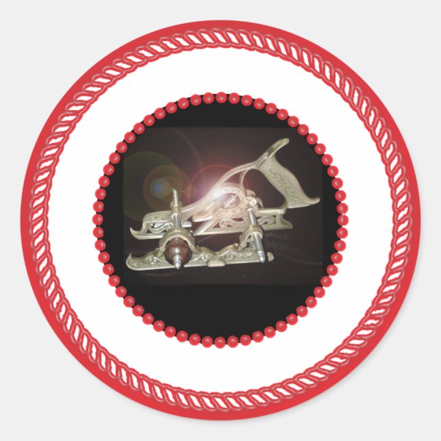 Outil de charpentier Sticker Arbre Jesse (Devant)