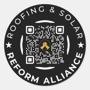 Outil de code QR avant vente Sticker circulaire