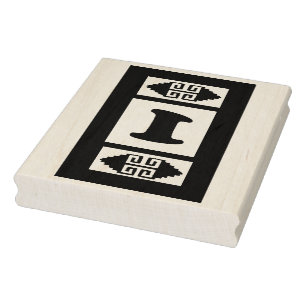 Outil de tampon grande taille Southwest Aztec - Nu