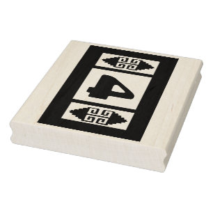 Outil de tampon grande taille Southwest Aztec - Nu