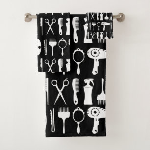 Outillage de coiffure ensemble de serviettes de ba