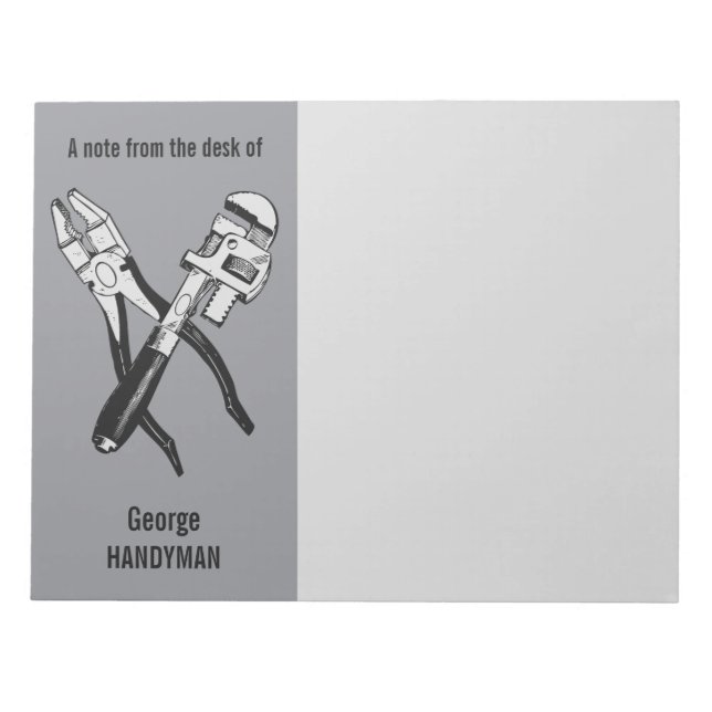 OUTILS blocs-notes personnalisés (Devant)