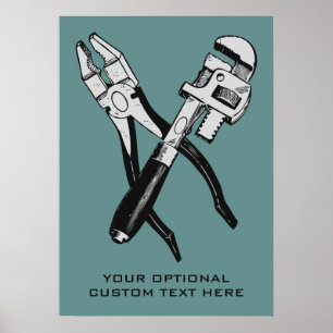 OUTILS couleur personnalisée et affiche de texte