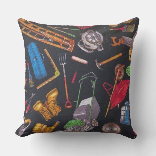 Outils de maison et de jardin Coussin de jet (Recto)