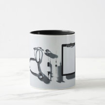 "Outils de soins" Mug : Un cadeau de coeur
