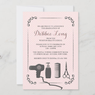 Outils de Styliste Invitation de graduation