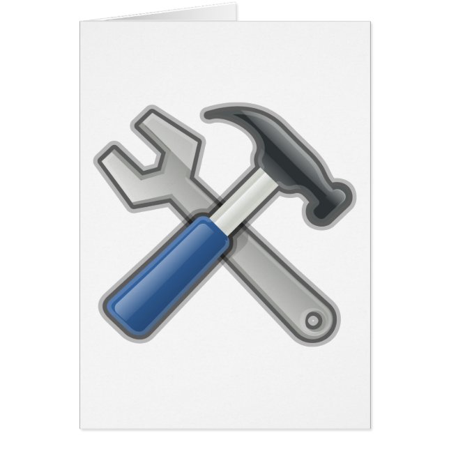 Outils, marteau et clé (Devant)