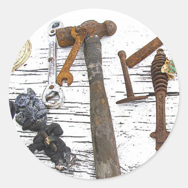 Outils Sticker rond (Devant)