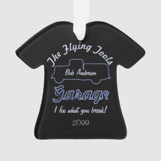 Outils volants garage ornement de Noël