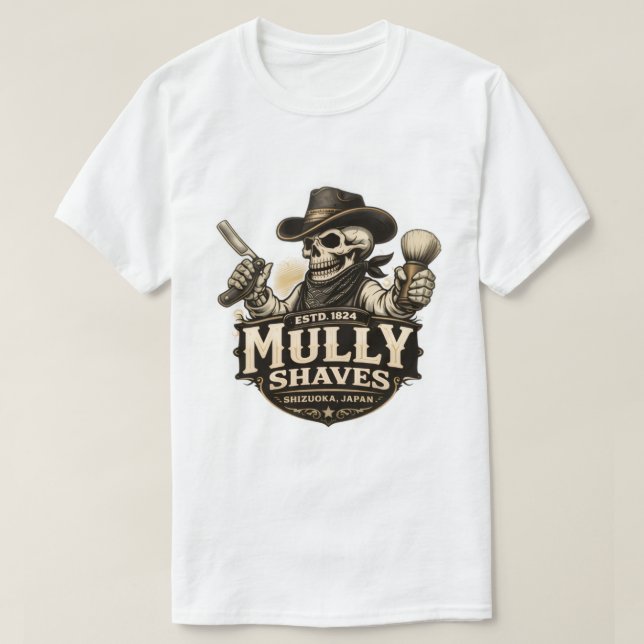 Outlaw Barber T-Shirt (Design devant)
