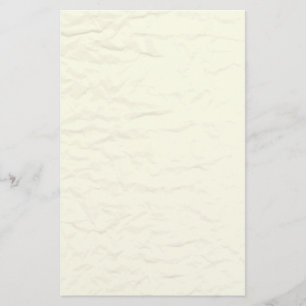 Outre du blanc papeterie de papier froissée