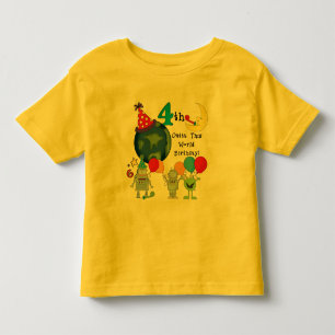 Outta This World 4th Birthday Tshirts et cadeaux