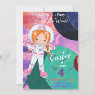 Outthis World Diverse Birthday Invitation Card