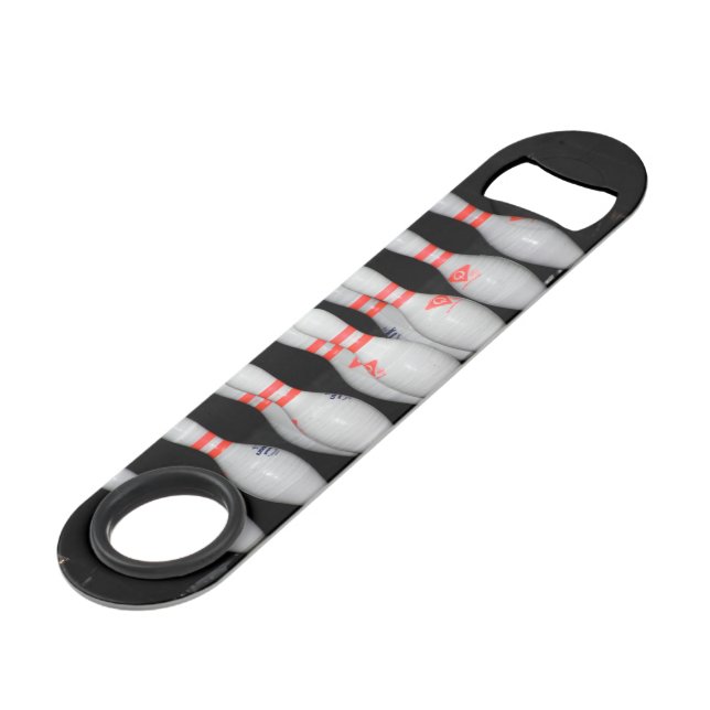 Ouverture de bouteille de vitesse de Bowling (Devant angulaire)