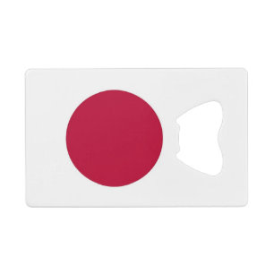 Ouverture de bouteille en acier avec drapeau du Ja