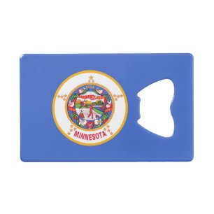 Ouverture de bouteille en acier avec drapeau du Mi