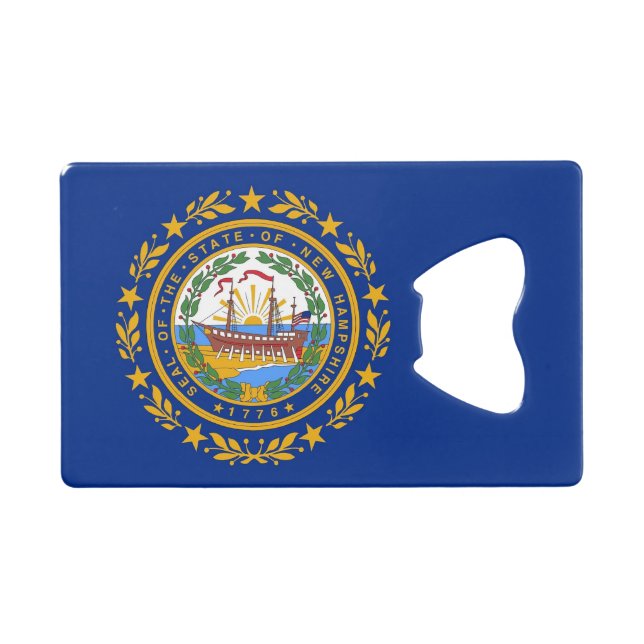 Ouverture de bouteille en acier avec drapeau du Ne (Devant (Horizontal))