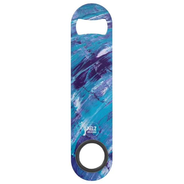 Ouverture de bouteille en acier inoxydable d'Aqua  (Dos)